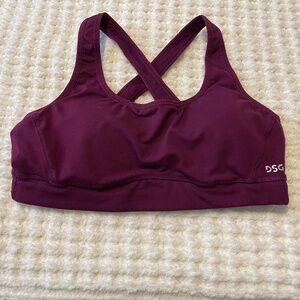 DSG Sports Bra Med Burgundy